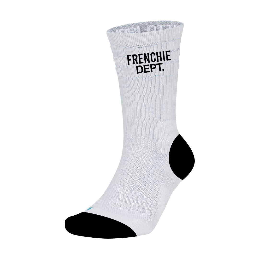 White Frenchi Dept Socks